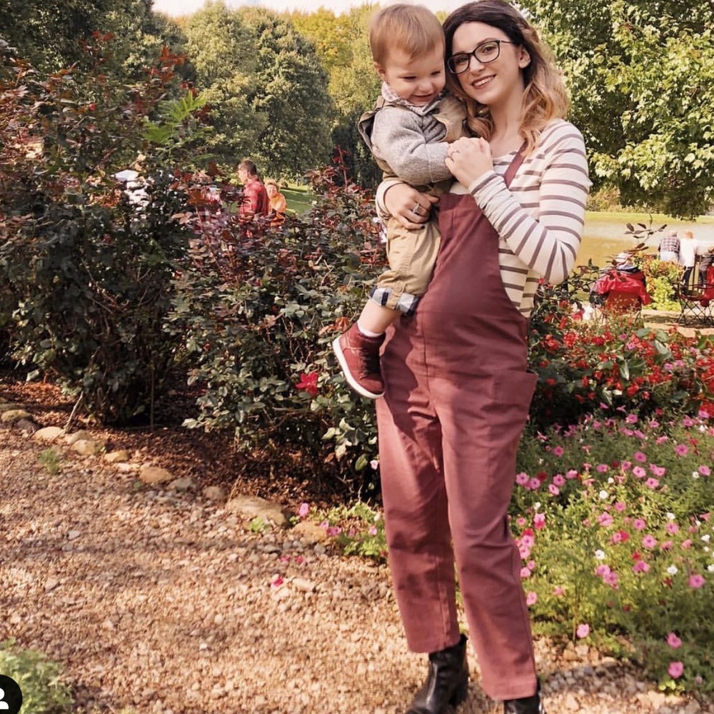 Maternity overalls